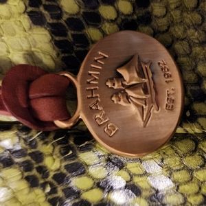 Lime Brahmin Pop art Purse